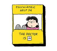 Peanuts Lucy Aimant d'aide psychiatrique