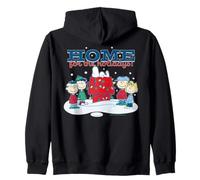 Peanuts Maison de Noël Snoopy Charlie Sally Lucy Holiday pour Chien Sweat à Capuche