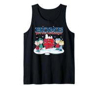 Peanuts Maison pour Chien Snoopy Charlie Sally Lucy Holiday Fun Débardeur