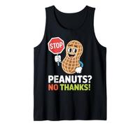Peanuts? Non Merci! Sensibilisation aux Allergies aux arachides Débardeur