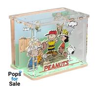 Peanuts Puremind DIY Construction Mini Scene Baseball Time