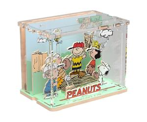 Peanuts Puremind DIY Construction Mini scène Baseball Time Pantasy