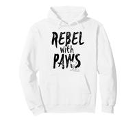 Peanuts Rebel with Paws Snoopy Vintage des années 90 Pop Iconic Punk Sweat à Capuche
