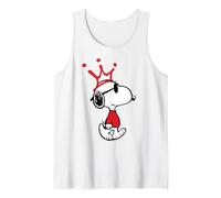 Peanuts Retro Snoopy King Joe Cool Crown, Dessin animé pour Chien des années 80 et 90 Débardeur