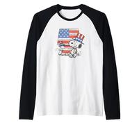 Peanuts Snoopy and Woodstock Chapeaux de Danse Snoopy USA Manche Raglan