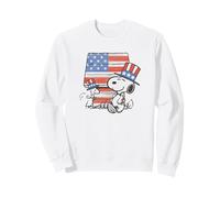 Peanuts Snoopy and Woodstock Chapeaux de Danse Snoopy USA Sweatshirt