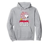 Peanuts Snoopy and Woodstock Oh My Stars on The Roof Sweat à Capuche
