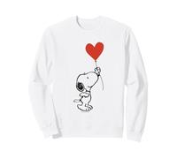 Peanuts - Snoopy avec Ballon en Forme de cœur Banksy Sweatshirt