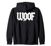 Peanuts Snoopy Barking Dog Woof Best Friend BFF Logo Classique Sweat à Capuche