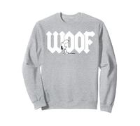 Peanuts Snoopy Barking Dog Woof Best Friend BFF Logo Classique Sweatshirt