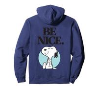 Peanuts Snoopy Be Nice Happy Friendly Beagle Dog Retro Lover Sweat à Capuche