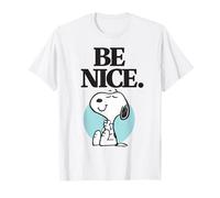 Peanuts Snoopy Be Nice Happy Friendly Beagle Dog Retro Lover T-Shirt
