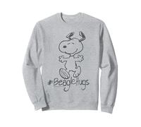 Peanuts Snoopy Beagle Hug Dog Best Friend Cuddle Classic BFF Sweatshirt