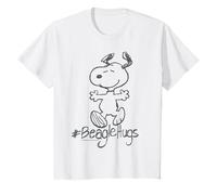 Peanuts Snoopy Beagle Hug Dog Best Friend Cuddle Classic BFF T-Shirt