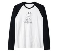 Peanuts - Snoopy Beagle Hugs Manche Raglan