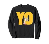 Peanuts Snoopy Beagle Skateboarding Tricks années 1950 Fun Stunt Sweatshirt