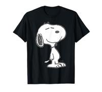Peanuts Snoopy Big Iconic Sketch Pose Happy Fun Art Classique T-Shirt