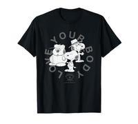 Peanuts Snoopy Body Positive Aging Love Healthy Mind Self T-Shirt