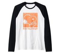 Peanuts Snoopy Bugged Out Beagle Do Not Disturb Classic Lol Manche Raglan