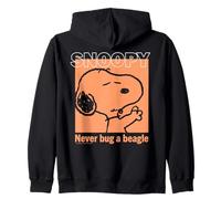 Peanuts Snoopy Bugged Out Beagle Do Not Disturb Classic Lol Sweat à Capuche