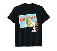 Peanuts Snoopy Carte postale New York T-Shirt