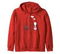 Peanuts Snoopy Charlie Brown Best Friends Together BFF Retro Sweat à Capuche