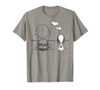 Peanuts Snoopy Charlie Brown Best Friends Together BFF Retro T-Shirt