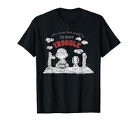 Peanuts Snoopy Charlie Brown Cœur Vintage Saint-Valentin T-Shirt