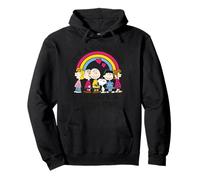 Peanuts Snoopy Charlie Brown Gang Good Day Friends Fun Retro Sweat à Capuche