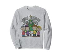Peanuts Snoopy Charlie Brown Motif Noël années 80 et 90 Sweatshirt