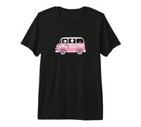 Peanuts - Snoopy Charlie Brown Road Trip Van T-Shirt Haut de Gamme