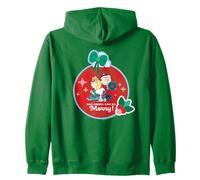Peanuts Snoopy Charlie Sally Christmas Eat Drink Merry Be Gifts Sweat à Capuche