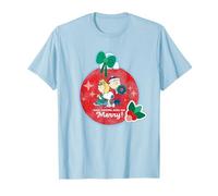 Peanuts Snoopy Charlie Sally Christmas Eat Drink Merry Be Gifts T-Shirt