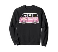 Peanuts Snoopy Charlie Woodstock Festival Road Trip Classic Sweatshirt