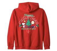 Peanuts Snoopy Christmas Charlie Brown Merry Christmas Tree Gifts Sweat à Capuche