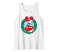 Peanuts Snoopy Christmas Wishlist Père Noël rétro Comic Design Débardeur