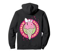 Peanuts Snoopy Crème glacée Rêves d'été Vacances Rétro Fun Sweat à Capuche