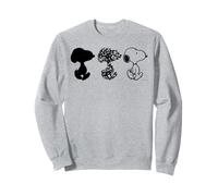 Peanuts Snoopy Dog Walking Fun Pose Motif Classique Sweatshirt
