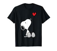 Peanuts Snoopy en forme de cœur T-Shirt