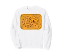 Peanuts Snoopy Fête des pères Lucky Dad Greatest Family Cowboy Sweatshirt