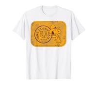 Peanuts Snoopy Fête des pères Lucky Dad Greatest Family Cowboy T-Shirt