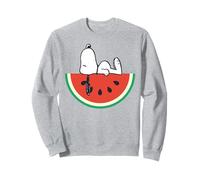 Peanuts Snoopy Fresh Melon Lazy Summer Holiday Classic Fun Sweatshirt