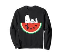 Peanuts Snoopy Fresh Melon Lazy Summer Holiday Fun Classic Sweatshirt