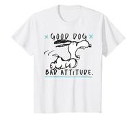 Peanuts Snoopy Good Dog Bad Attitude Beagle Crazy T-Shirt