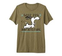Peanuts Snoopy Good Dog Bad Attitude Crazy Beagle Classic T-Shirt Haut de Gamme