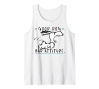 Peanuts Snoopy Good Dog Bad Attitude Crazy Classic Beagle Débardeur