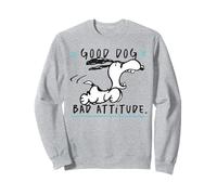 Peanuts Snoopy Good Dog Bad Attitude Crazy Classic Beagle Sweatshirt
