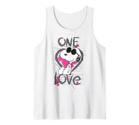 Peanuts Snoopy Graphic One Love Vintage Edition Fan de bande dessinée Débardeur