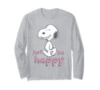 Peanuts Snoopy Happy Beagle pour Promener Un Chien Manche Longue