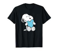 Peanuts - Snoopy I Love You, Bleu Clair T-Shirt